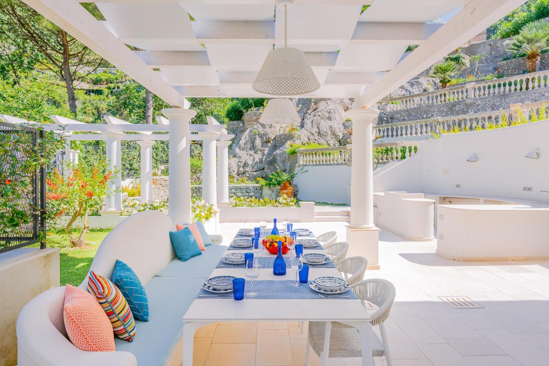 Acquachiara Seaside Luxury Villa In Amalfi Coast Maiori Dış mekan fotoğraf