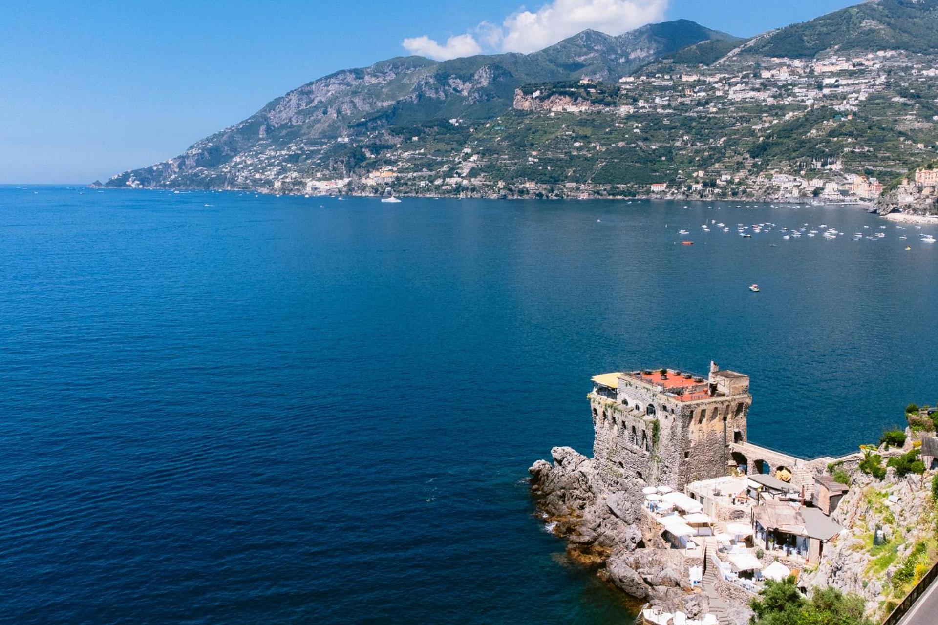Acquachiara Seaside Luxury Villa In Amalfi Coast Maiori Dış mekan fotoğraf